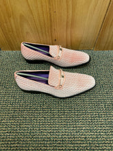 Load image into Gallery viewer, After Midnite Pink Smoking Slip-on Dress Shoes Style 6975

