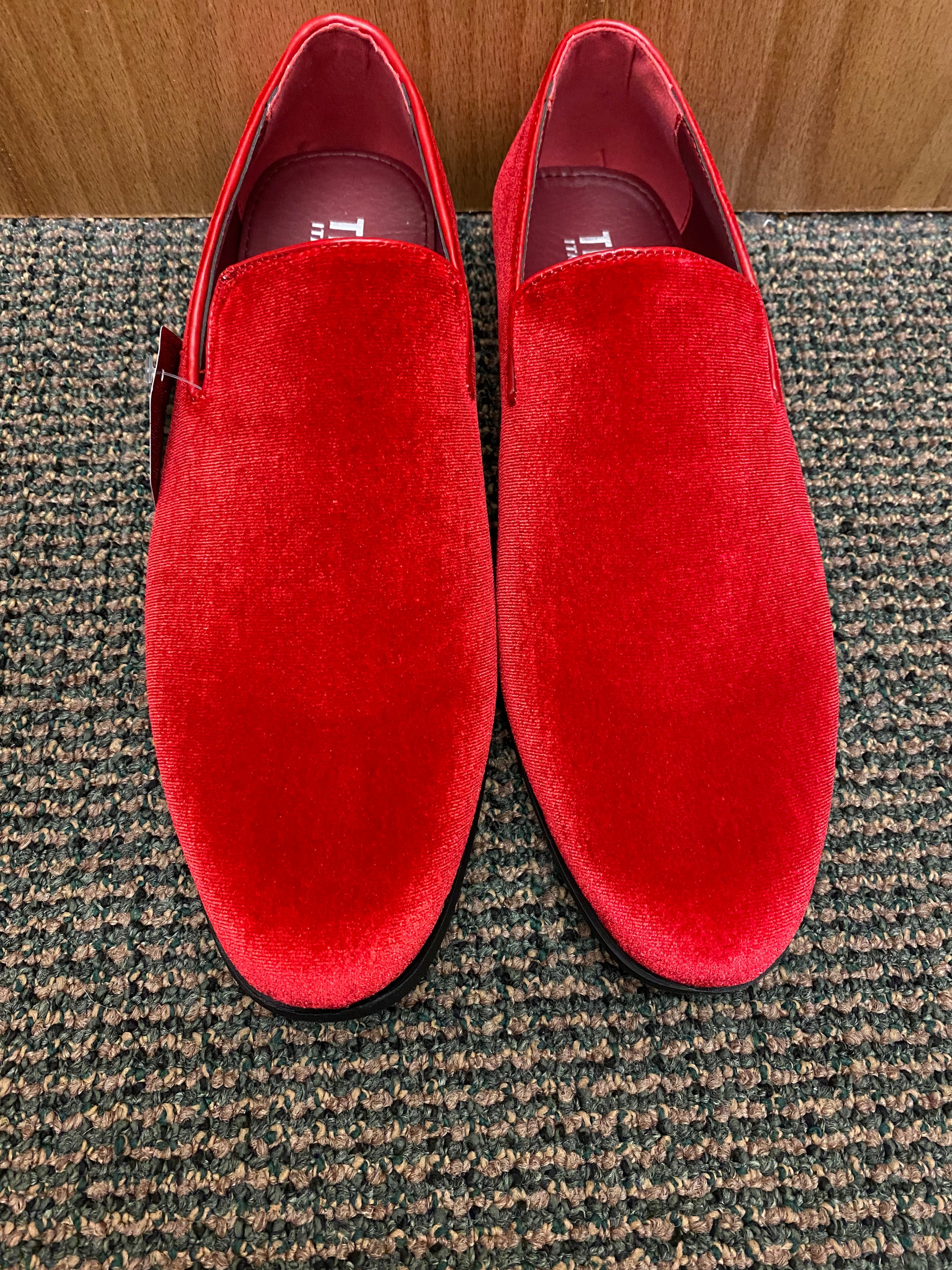 Terroni Red Men\'s Slip-On Dress Shoe-Fashionable-Italian Design Terroni Italian Design Red Men main image 4