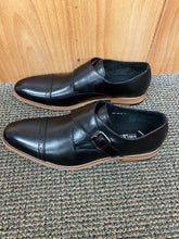 Load image into Gallery viewer, Stacy Adams Desmond Black dress shoes
