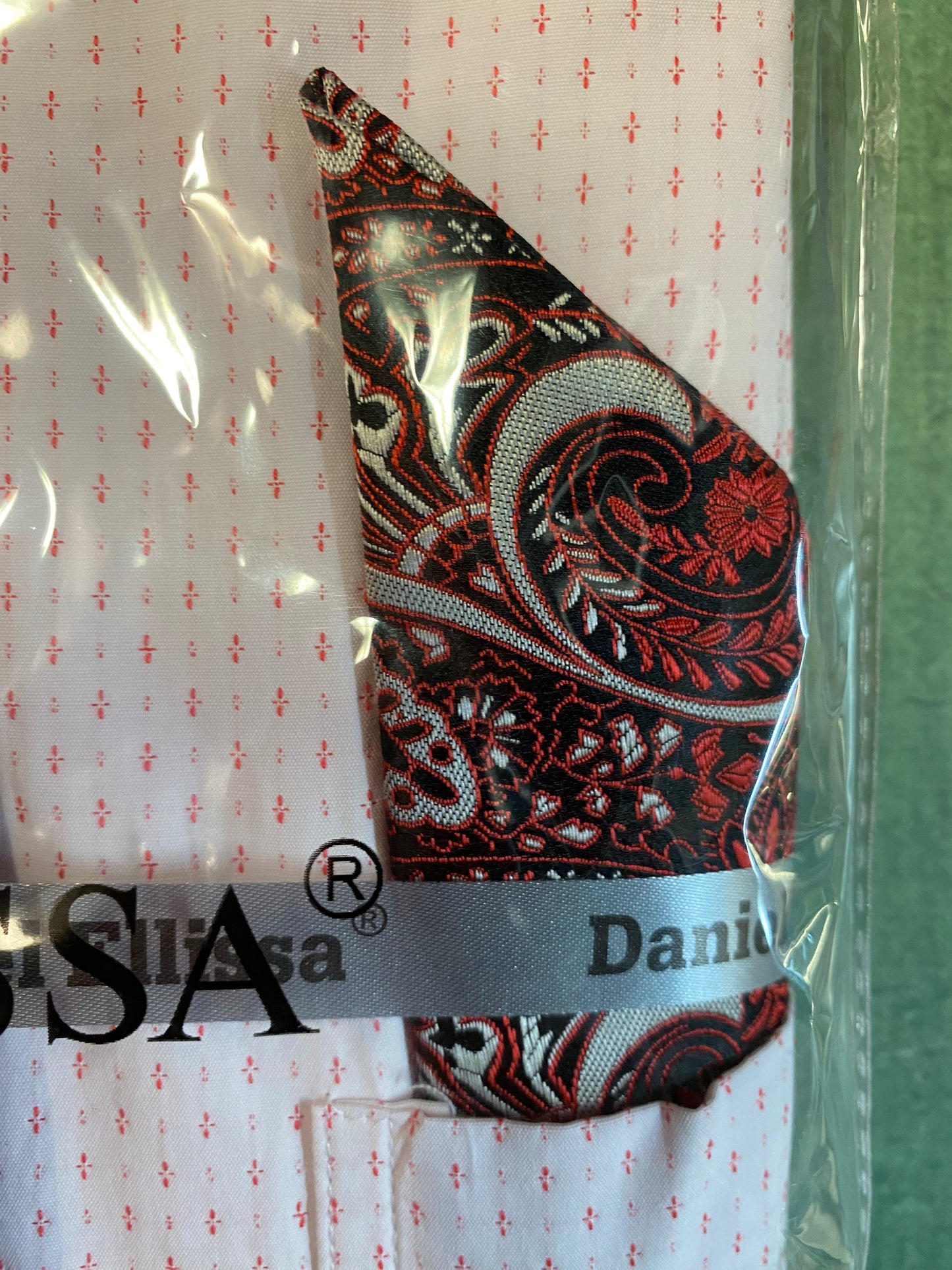 Daniel Ellissa DS3792P2 Red Dress Shirt