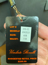 Load image into Gallery viewer, Bonelli Gray 2-Piece Suit 58R Angelo 098-03
