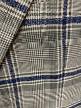Load image into Gallery viewer, Steven Land Navy Plaid Suit 2-Piece
