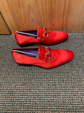 Load image into Gallery viewer, After Midnite Red Smoking Slip-on Dress Shoes Style: 6948
