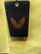 Load image into Gallery viewer, Mario Casas Slim Fit European Double Breasted Suit with Gold Buttons
