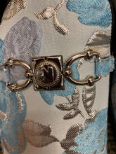 Load image into Gallery viewer, Successos Sky Blue Floral print red bottom slip-on dress shoes sizes 7-15
