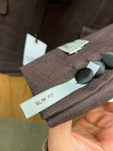 Load image into Gallery viewer, Needle &amp; Stitch Burgundy 3-Piece Velvet Tuxedo 34S
