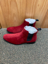 Load image into Gallery viewer, Montique International S-50 Burgundy Suede Men’s Slip-on Boots
