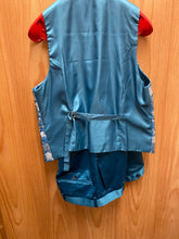 Load image into Gallery viewer, Kent &amp; Park JP108 Teal Floral Print 4-Piece Suit
