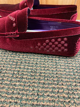 Load image into Gallery viewer, After Midnight Burgundy Men’s Smoking Slip-on Dress/Driver Shoes Sizes 8-13  Style # 6952
