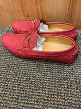 Load image into Gallery viewer, Terroni Italian Design Red Men&#39;s Slip-on Dress/Driver Shoe with LV buckle 8.5-13

