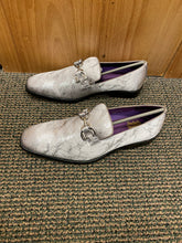 Load image into Gallery viewer, After Midnite Silver Smoking Slip-on Dress Shoes
