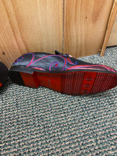 Load image into Gallery viewer, Successos Navy/Red swirl print red bottom slip-on dress shoes sizes 7-15
