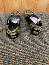 Load image into Gallery viewer, Successos Black/Gold Men’s Red Bottom Dress Shoes Sizes 7-15
