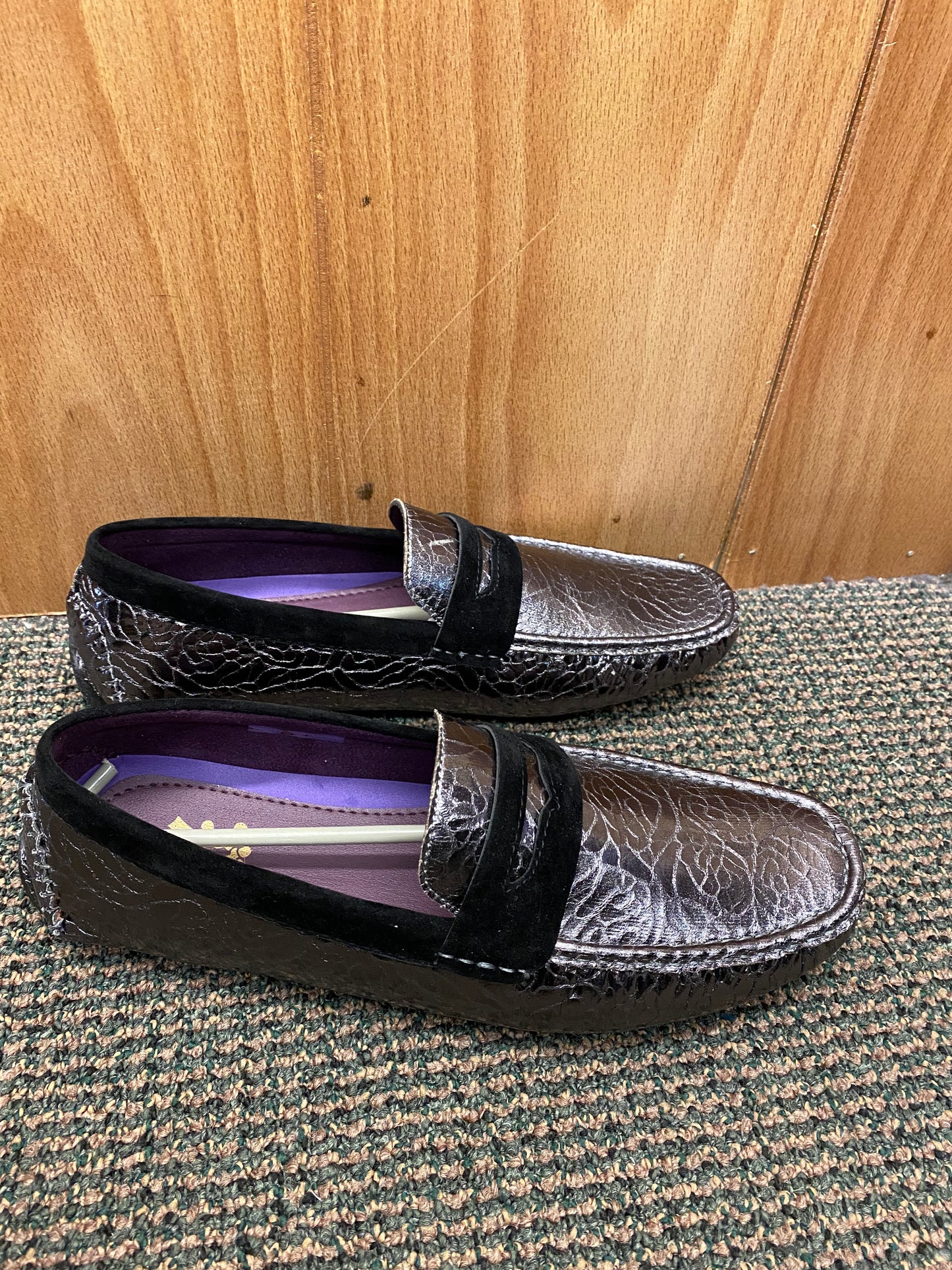 After Midnight Gunmetal Slip-on Dress Shoes Style: 6765 Size 9