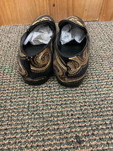 Load image into Gallery viewer, Successos Black/Tan Smoking Slippers Dress Shoes
