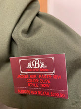 Load image into Gallery viewer, House Of St. Benets Olive Green 3-Piece Suit 60R T62W
