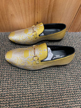 Load image into Gallery viewer, Successos Gold Slip-on Men’s Red Bottom Dress Shoes Sizes 7-15 Style SH3587
