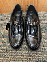 Load image into Gallery viewer, Terroni Italian Design Black Patent Leather Men’s Slip-on Formal Dress/Tuxedo Shoes
