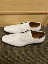 Load image into Gallery viewer, Antonio Cerrelli 7000W white Wide Width Men’s Lace Up Dress Shoes Sizes: 11W-18W
