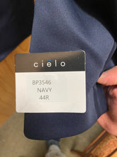 Load image into Gallery viewer, Cielo BP3546 Ultra-slim Stretch Navy Blue Double Breasted Suit
