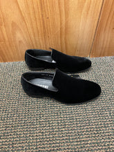 Load image into Gallery viewer, Terroni Italian Design Black Suede-like Smoking Slip-on Men’s Dress Shoes
