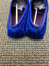 Load image into Gallery viewer, After Midnite Royal Blue Paisley Slip-on Men&#39;s Dress/Driver Shoes Sizes 7-13 Style 6913
