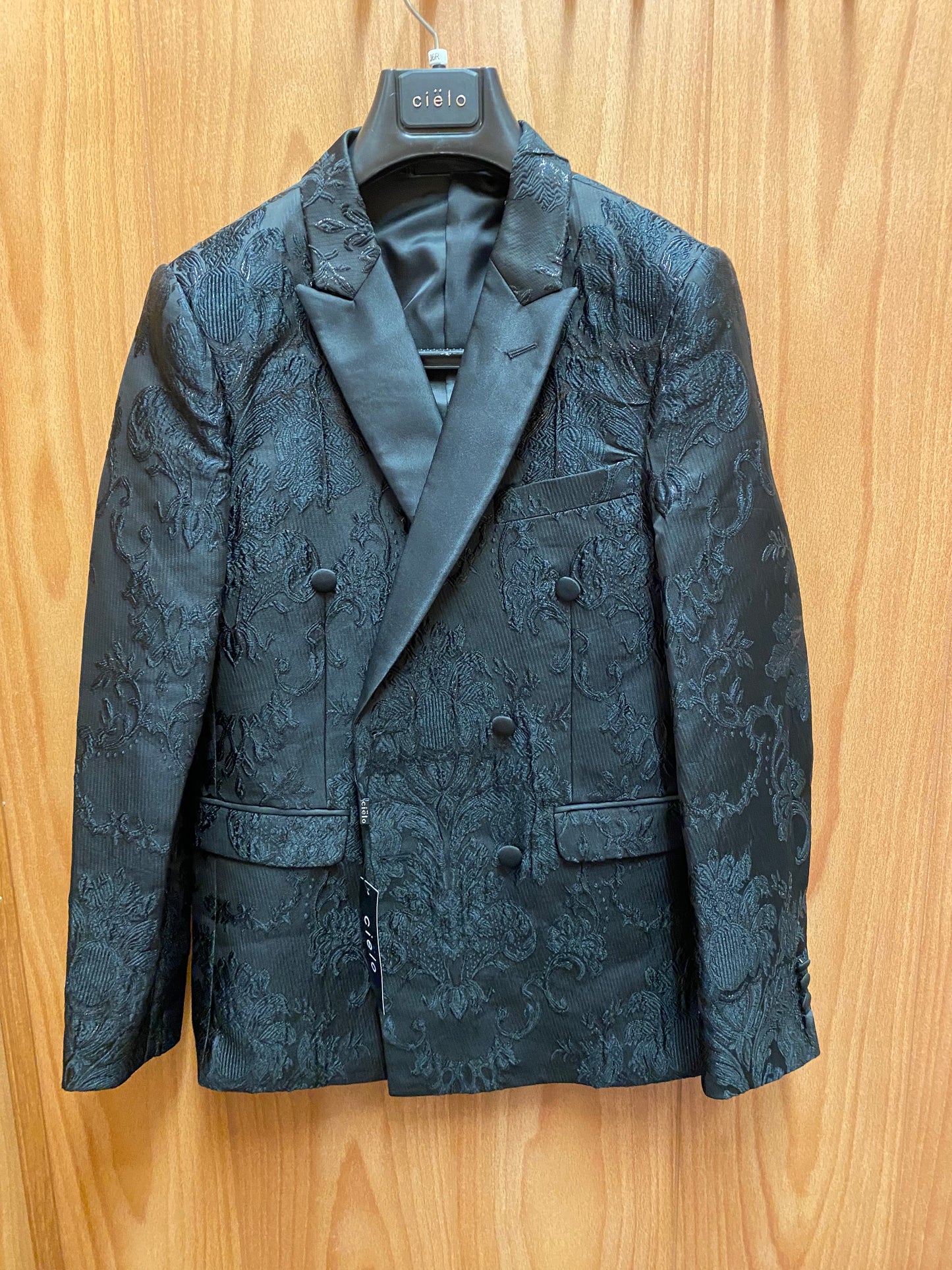 Cielo Black Double Breasted Blazer