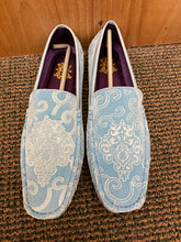 Load image into Gallery viewer, After Midnite Light Blue Paisley Softwalkers
