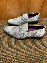 Load image into Gallery viewer, After Midnite Light Blue Smoking Slip-on Dress Shoes
