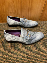Load image into Gallery viewer, After Midnite Light Blue Smoking Slip-on Dress Shoes
