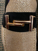 Load image into Gallery viewer, After Midnight Gold/Black Slip-on Dress Shoes Style: 6766 Size 10
