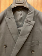 Load image into Gallery viewer, Cielo BP3602 Ultra-slim Black Double Breasted Suit
