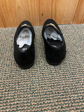 Load image into Gallery viewer, Terroni Italian Design Black Diamond checkerboard suede feel Men’s Slip-on Dress Shoes
