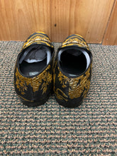 Load image into Gallery viewer, Successos Black and Gold Smoking Slippers/Mens Dress Shoes Sizes 8-15
