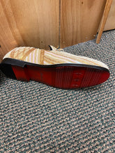 Load image into Gallery viewer, Successos Gold Sequins Men’s Red Bottom Dress Shoes Sizes 7-15
