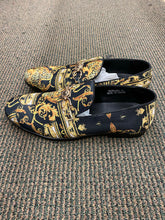 Load image into Gallery viewer, Successos Black Versace All Over Print Mens Slip-on Slip Dress Sizes 8-13
