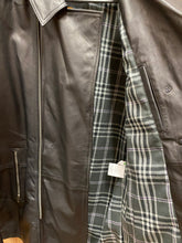 Load image into Gallery viewer, JakeWood Leather Genuine Leather Double Breasted Peacoat Jacket Style #2045
