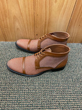 Load image into Gallery viewer, Montique International SD-01 Cognac Men’s Lace-up Boots
