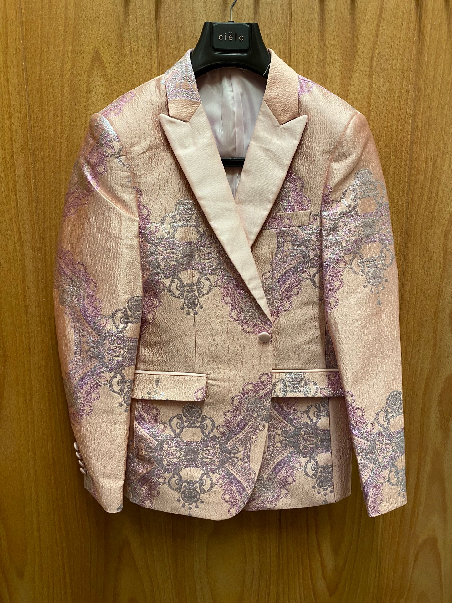 Cielo Pink 1-Button Blazer