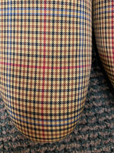 Load image into Gallery viewer, Successos Tan Plaid red bottom slip-on dress shoes sizes 7-15

