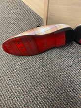 Load image into Gallery viewer, Successos Tan Plaid red bottom slip-on dress shoes sizes 7-15
