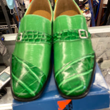 Load image into Gallery viewer, Giorgio Brutini Green Slip on Shoe size 10
