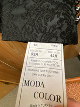 Load image into Gallery viewer, Moda Color European Black 4-Piece Formal Wool Tuxedo Suit
