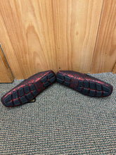 Load image into Gallery viewer, Terroni Italian Design Red Saints Design Men&#39;s Slip-on Dress/Driver Shoes 8.5-13
