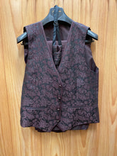 Load image into Gallery viewer, Moda Color European Burgundy 4-Piece Formal Wool Tuxedo Suit
