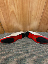 Load image into Gallery viewer, After Midnite Champagne Red Bottom Smoking Slip-on Dress Shoe Style: 6979
