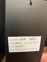 Load image into Gallery viewer, Apollo King Black Double Breasted Suit 60R DM33
