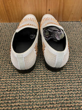 Load image into Gallery viewer, After Midnite Exclusive Ozzy White/Gold Spike Men’s Smoking Slip-on Red Bottom Men’s Dress/Prom Shoes
