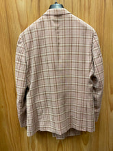 Load image into Gallery viewer, Steven Land Mauve  checkered 2-Piece suit 44R
