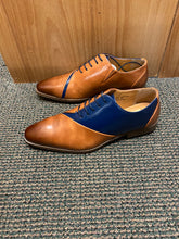 Load image into Gallery viewer, Antonio Cerrelli Tan/Navy Lace-up Dress Shoes Style 6980
